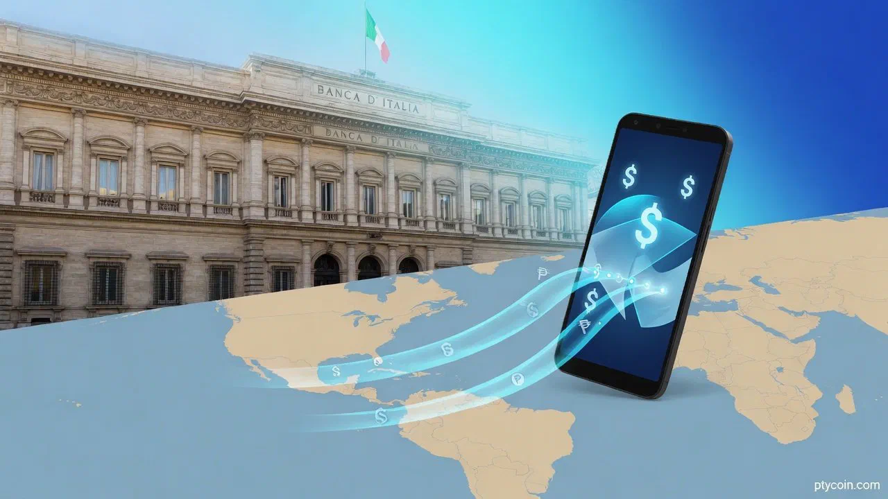 Bank of Italy: USDC remittances cost 0.3%–9%
