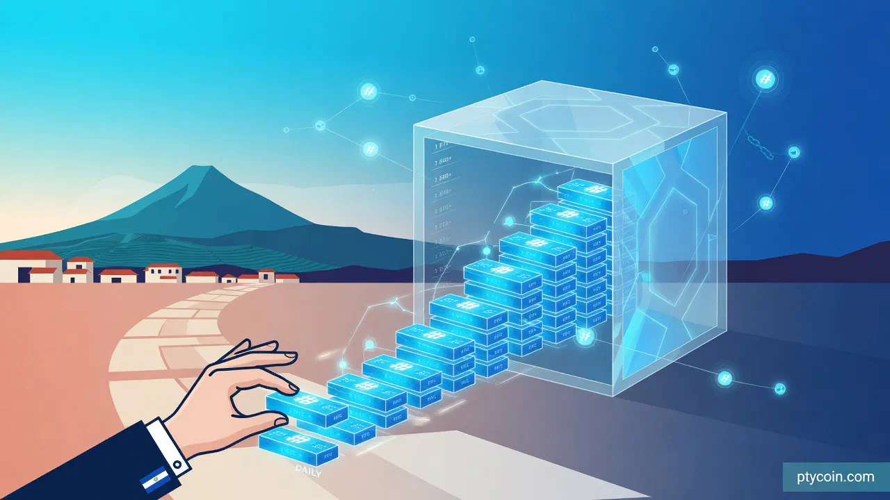 El Salvador keeps buying 1 BTC a day — treasury tops 7,600 coins