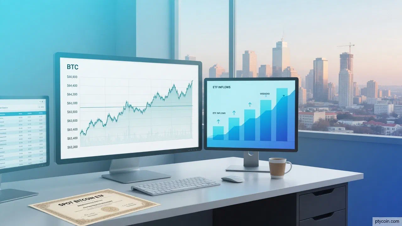 ETFs +$132M July 17; Bitcoin pushes back above $65K