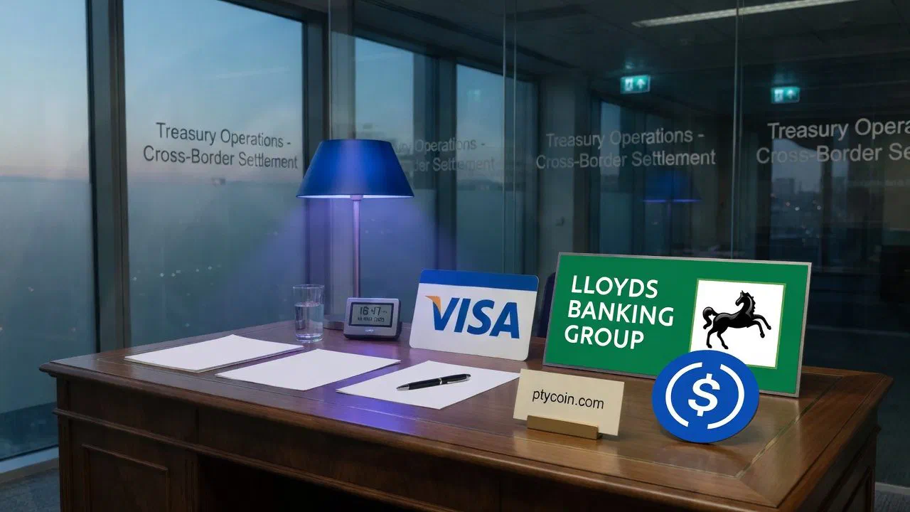 Lloyds and Visa settle US$750,000 in USDC