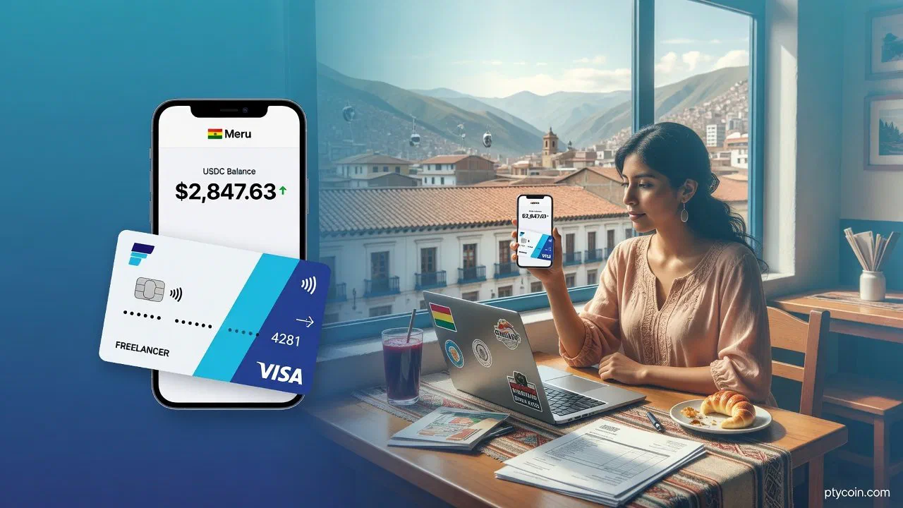 Meru: billetera USDC en Stellar para freelancers de LatAm